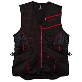 Browning, Ace Shooting Vest, Black/Red, Large