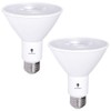 2 Pack PAR30 Outdoor LED Flood Light Bulb 12W 100