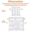 Spaclear Large Utensil Drawer Organizer Expandable Silverware Organizer for Kitchen