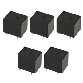 EMSea 5 Pieces SRA-05VDC-CL 5 Pin Type Mini Power Relay 5V DC Coils 20A / 10A 14VDC 125VAC SPDT Contacts Automotive Relay PCB General Purpose Relay