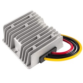 DC Converter 12 V to 24 V 10 A Buck Voltage Regulator Module Voltage Regulator Car DC Current Converter Waterproof for Truck Vehicle Boat Cars Audio LED Display