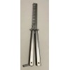 Cal Mart Practice Folding Trainer Butterfly Comb Tool -Silver color!