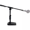 Shure Compact Low Profile Mic Stand with Single-Section Boom Black