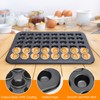 Cupcake Pan, 48‑Cup Nonstick Mini Round Cupcake Pan Tray Baking