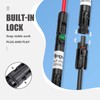 BougeRV 5PCS 15A Solar Fuses Holder Inline, 5PCS PV Inline