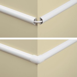 D-Line Small Cable Raceway Accessory Pack, Join 0.78in x 0.39in Cord Cover Lengths, 13 Accessories Included, Hide Cords Around a Variety of Angles - White