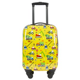 Travelers Club Kids' 5 Piece Luggage Travel Set with Telescoping Handles, Multicolor