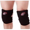 Knee Guard Knee Support 007 Black Medium for Kickboxing Karate