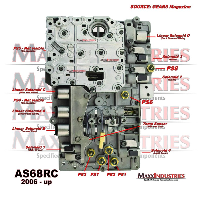 Aisin AS68RC AS69RC RAM Transmission Pressure Switch Genuine Aisin OEM