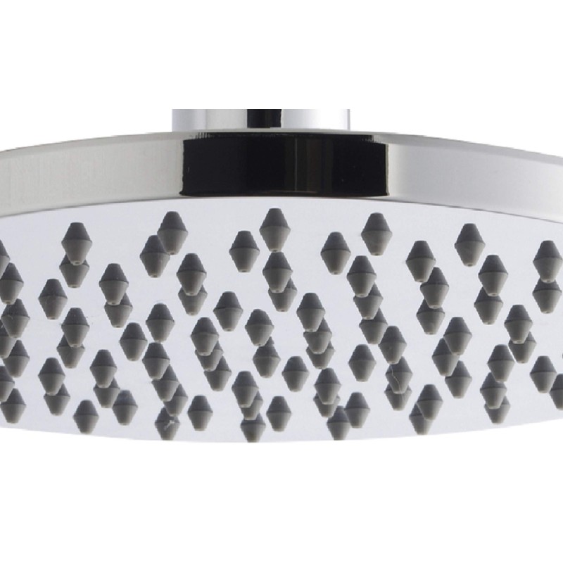 Ultra HEAD49 200 mm Diameter Round Fixed Head - Chrome