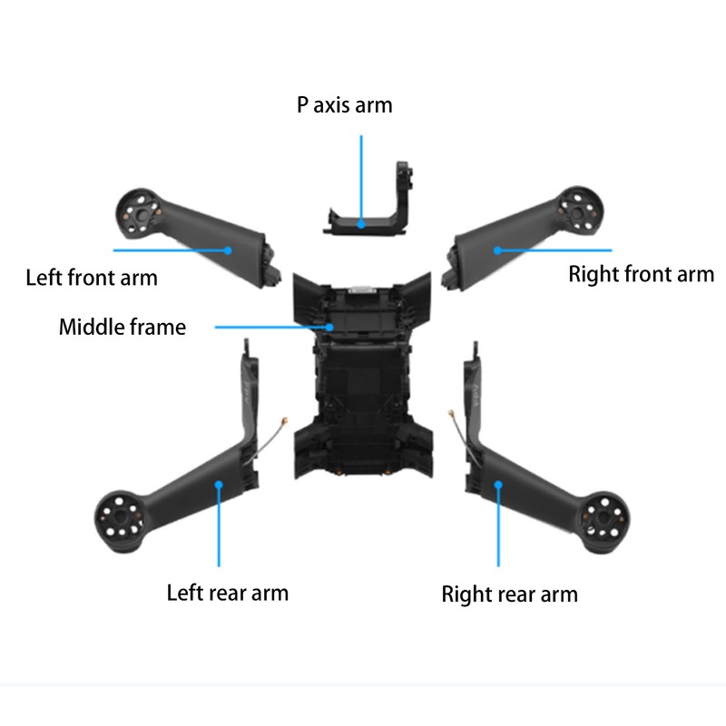 Landing Gear Arm Stand Repairing Replacement for DJI FPV Combo
