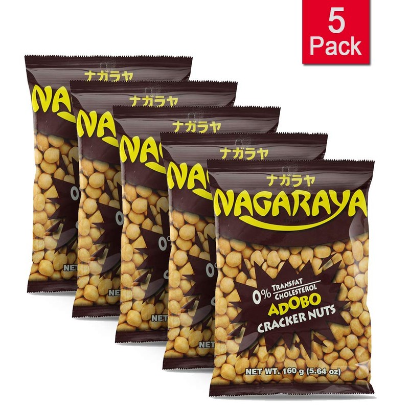 Nagaraya Cracker Nuts Adobo Pack of 5 (160 G Per