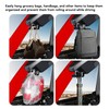 2Pcs Trunk Grocery Bag Hook T Shaped Aluminum Alloy Trunk