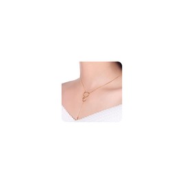 HBFashion Lariat Gold Long Necklace for Women Dainty 14k Gold Plated Y-Shaped Pendant Necklace Trendy Simple Gold Jewelry Gifts