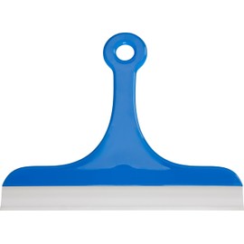 haug bürsten - Glass and Tile Squeegee - Colour: Aqua - Dimensions: 16.5 x 20 x 0.5 cm - Edging: Rubber Blade - Made in Germany