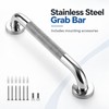 Stainless Steel Grab Bar for Bathroom Support – Anti-Slip Wall-Mounted