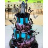 JeVenis - Decoración gótica para tarta de cumpleaños con diseño