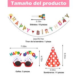 25 Piezas Gorros De Cumpleaños, Gorritos Cumpleaños, Perfect For Any Celebration Event, Especially Children's Birthday Parties, Adding Fun And Joy To Any Occasion