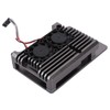 Aluminum Alloy Cooling Case Heat Dissipation Enclosure with Fan for