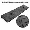 Plastic Kerb & Threshold Ramp – 1.18-Inch Rise, Textured Surface,