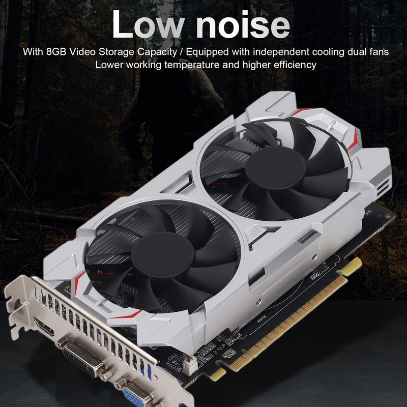 Gaming Graphics Card GTX650TI 2GB DDR5 128BIT High Efficiency Silent