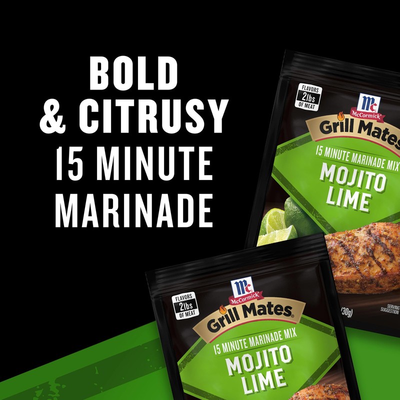 McCormick Grill Mates Mojito Lime Marinade Mix, 1.06 oz