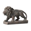 Glitzhome Guardian Walking Lion Garden Statue MGO Outdoor Decoration, 24.5"