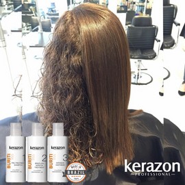 Kerazon Tratamiento de Keratina Queratina Brasileña para Alisar KERAZON Kit Importada