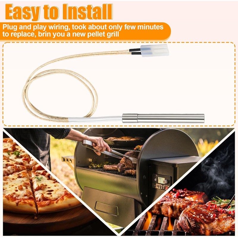 Hot Rod Igniter Kit for Pit Boss, Compatible with Pitboss,