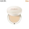 AGE20s Silky Fixing Pact 12.5g*2ea, Shade:21 Light Beige