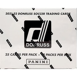 2021/22 Panini Donruss Soccer CELLO/FAT PACK/VALUE box (12 pks/bx)