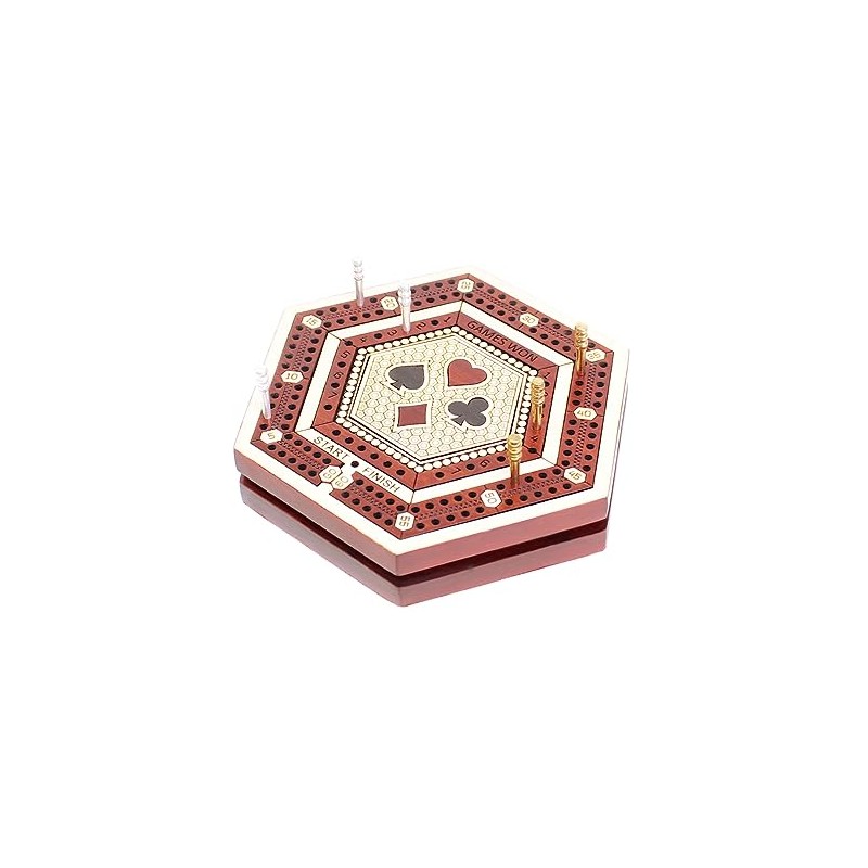 House of Cribbage - 2 pistas de 60 puntos, forma