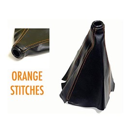 VMS Racing 99-00 Orange Stitch Shift Boot Compatible with Honda Civic SI Type-R 1999-2000 JDM