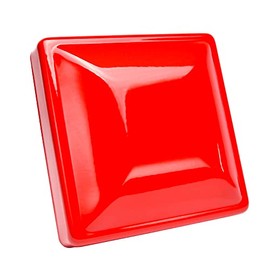 Fluorescent Red Powder Coating Paint, 1lb