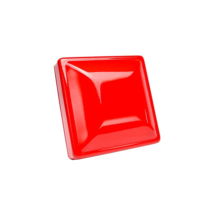 Fluorescent Red Powder Coating Paint, 1lb