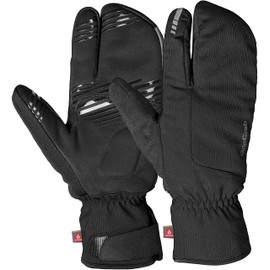 GripGrab Nordic 2 Windproof Deep Winter Lobster 3-Finger Cycling Gloves Thermal Padded Road MTB Gravel Bike Cycle Glove