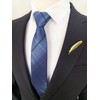 Elfeves - Corbatas con cierre para hombre, para negocios, boda,