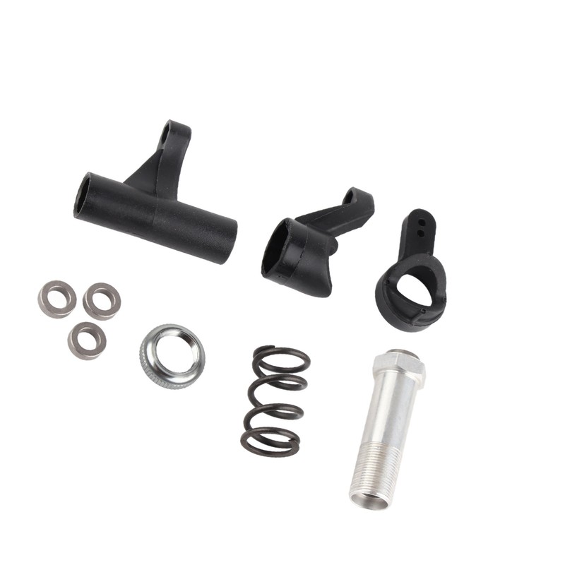 RC Steering Assembly Black High Strength Shock Absorption Steering Link