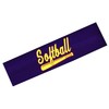 Funny Girl Designs Softball Headband (1 Headband, Purple Headband)
