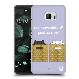 Head Case Designs Ceiling Cat Vs Basement Cat Back Case Cover for HTC Mobile Phones 1