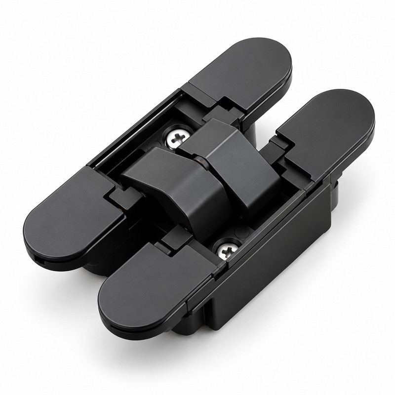 180° Invisible Door Hinge for Wooden Doors – Zinc Alloy