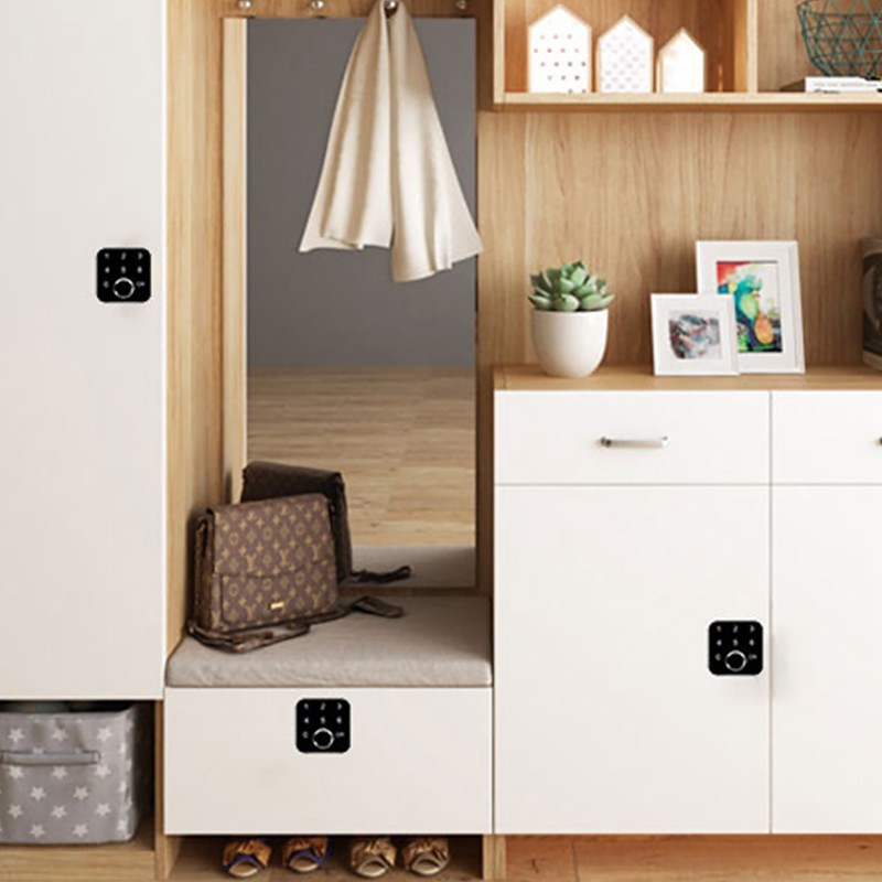 G16 Smart Fingerprint Password Keyless Lock for Drawer Wardrobe Cabinet