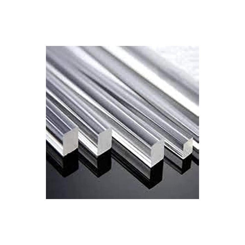 BIGIMALL Acrylic Sheet Rods Clear Transparent [10mm Thickness] x 12