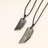 coai Partner Necklace Pointed Pendant Made of Gemstone., Non-metal