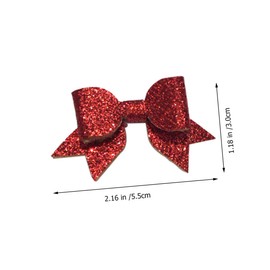 BESPORTBLE Pcs Dog Hair Clip Bowknot Pet Bowknot Hairpin Decorative Headwear for Puppy