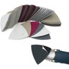 MACHSWON Polishing Sandpaper suitable for 3-1/2 Oscillating multi-tools,Silicon Carbide abrasive