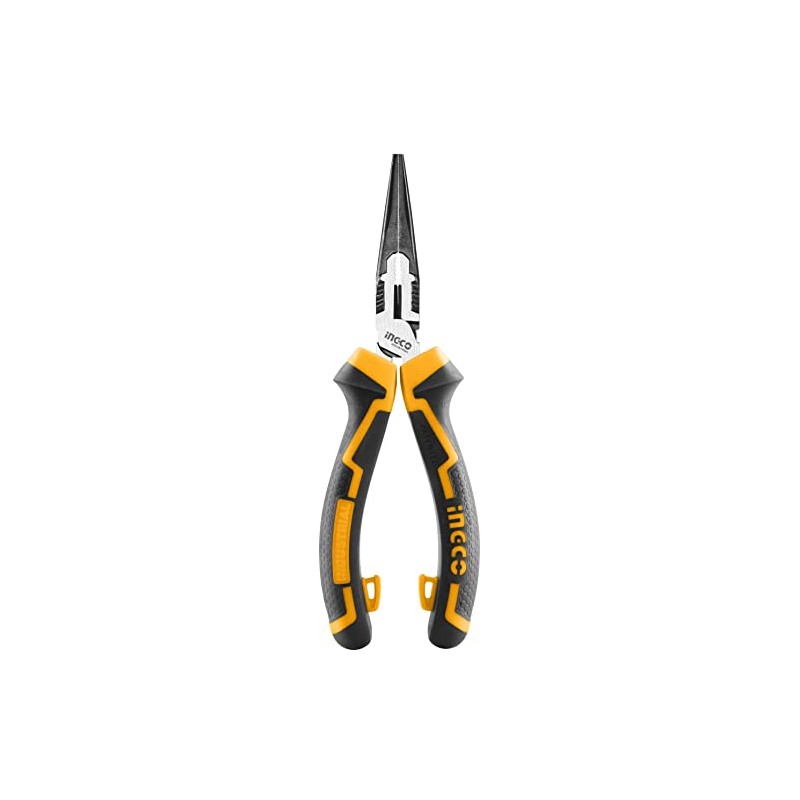 Ingco High Leverage Long Nose Plier 8"(200mm) - HHLNP28200