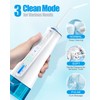 Nicefeel Hilo de agua inalámbrico, irrigador oral portátil para limpieza