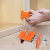 2pcs Cabinet Claw Aluminum Alloy Cabinet Claw Clamps for Installing