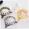 Baluue 2pcs Elegant Nail Art Pen Rack Creative Manicure Brush
